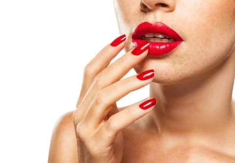 Bright makeup Stock Photos