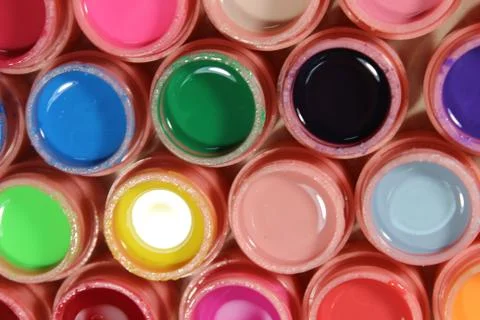 Bright many colors Stock Photos