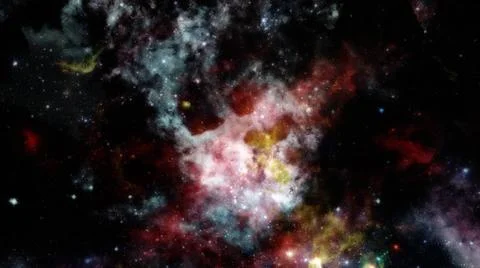 Bright massive stars in the nebula. Elements of this image furnished by NA... Stock Photos