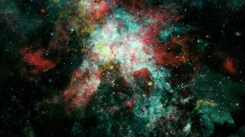 Bright massive stars in the nebula. Elements of this image furnished by NA... Stock Photos
