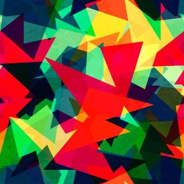 Bright maze seamless pattern with grunge effect Stock Illustration