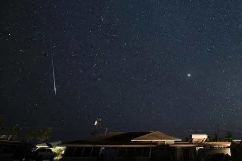 Bright Meteor Stock Photos