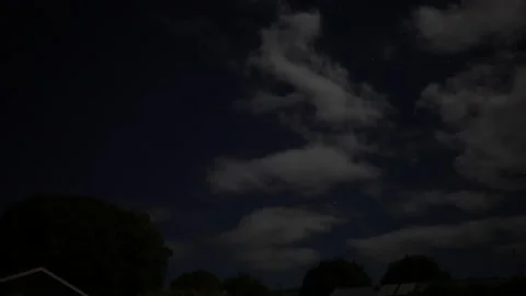 Bright Meteor in real time 4K Stock Footage 147692837
