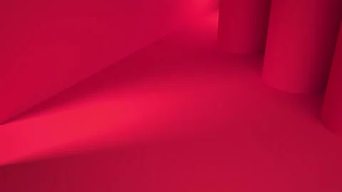 Bright minimalist geometric composition with sun light passing through. Light bl Video stock 157706107