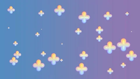 Bright minimalistic 3D background animation. Abstract animation Stock Footage 166687345