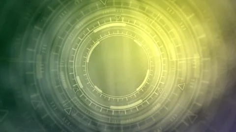 Bright modern abstract background ui circles, it concept Stockillustratie