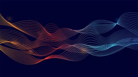 Bright modern banner Stock Illustration