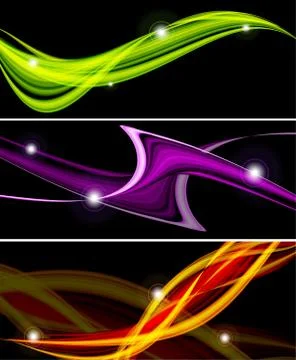 Bright modern vector set. eps10 Illustrazione stock