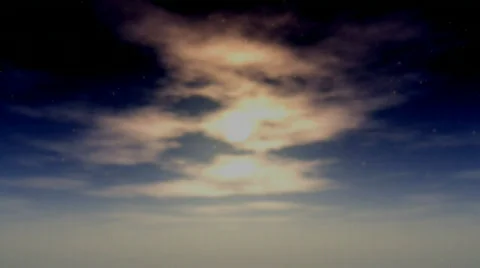 Bright Moon 720P Stock Footage