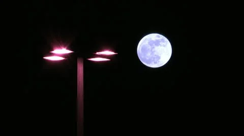 Bright moon Stock-Footage 10932023
