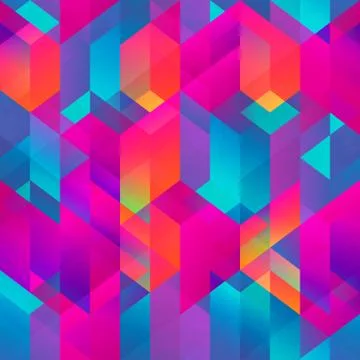 Bright mosaic pattern Stock Illustration