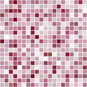 Bright mosaic seamless pattern background square tiles Stock Illustration