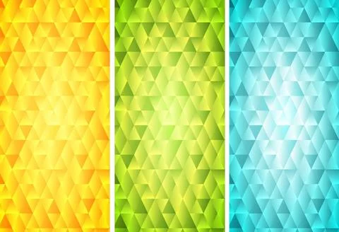 Bright mosaic tech vertical banners Bright mosaic tech vertical banners. V... 스톡 사진