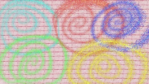 Bright moving background, beautiful animation for design Stock-Footage 337530174