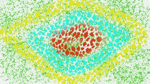 Bright moving background, beautiful animation for design Video stock 337533322