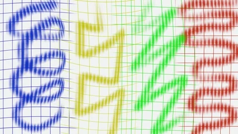 Bright moving background, beautiful animation for design Stock Footage 337533782