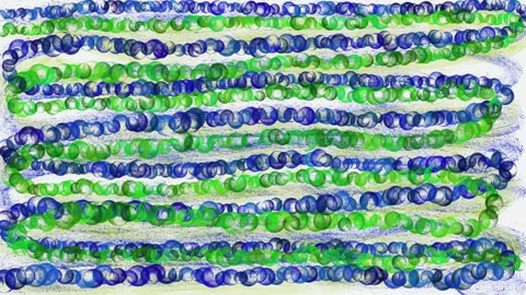 Bright moving background, beautiful animation for design Video stock 337533784
