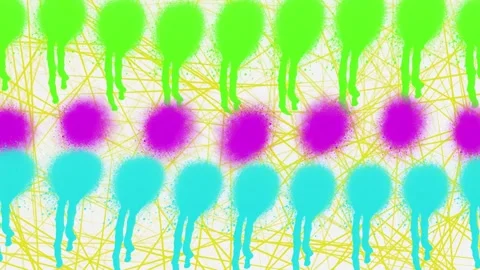 Bright moving background, beautiful animation for design Stock Footage 337533807