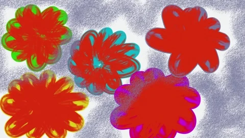 Bright moving background, beautiful animation for design Video stock 337534255