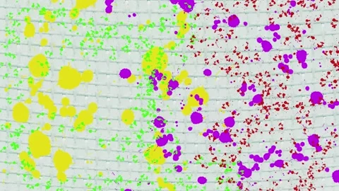 Bright moving background, beautiful animation for design Video stock 337537180