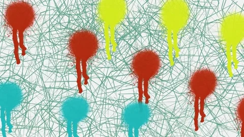 Bright moving background, beautiful animation for design Stock Footage 337537240