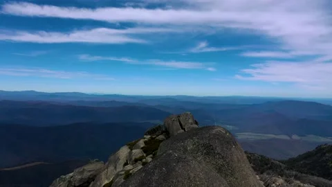 Bright Mt Buffalo Stock Footage 170527804