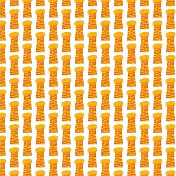 Bright multi-colored watercolor pattern. Background with cat paws Stock Illustration