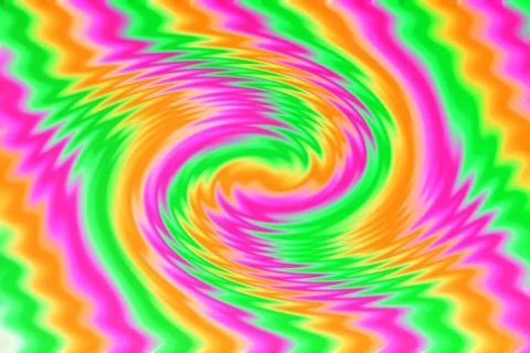 Bright multicolor abstract background. Blurred pink, yellow and green wave Stock Illustration