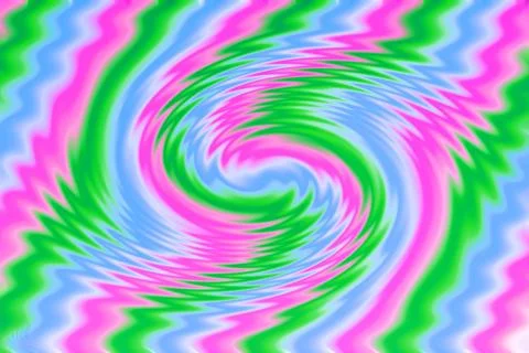 Bright multicolor abstract background. Blurred pink, blue and green wave Stock Illustration