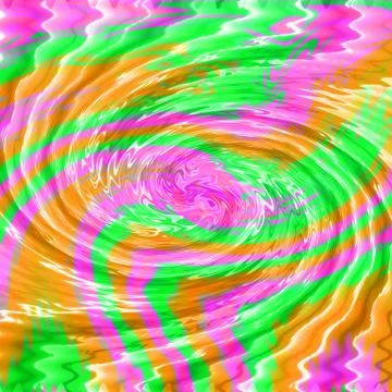 Bright multicolor abstract background. Blurred pink, yellow and green wave Stock Illustration