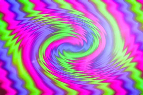 Bright multicolor abstract background. Blurred pink, blue and green wave Stock Illustration
