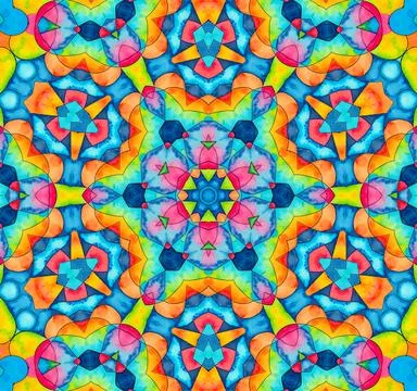 Bright multicolor background with abstract pattern Illustrazione stock