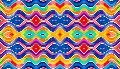 Bright multicolor background with colorful abstract pattern イラスト素材