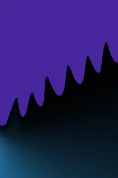 Bright multicolored abstraction. Gradient banners with flowing fluid shapes. Illustrazione stock