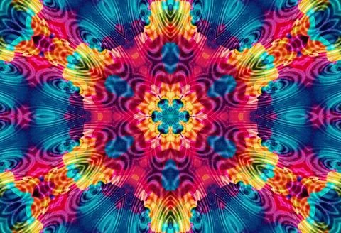 Bright multicolored background with abstract pattern Stock Illustration