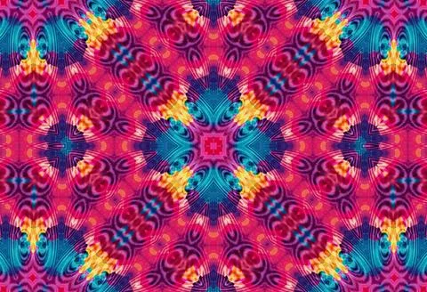 Bright multicolored background with abstract pattern イラスト素材