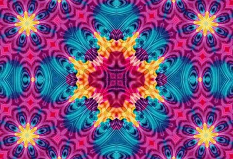Bright multicolored background with abstract pattern イラスト素材