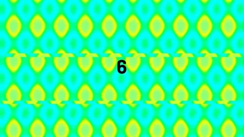 Bright Neon Abstract Geometric Pattern Background Seamless Loop Stock Footage 342093726