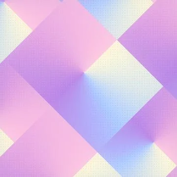 Bright neon colored geometric background. Minimal creative design. 3d render Stock Illustration