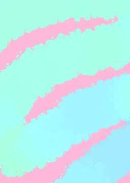 Bright neon gradient hand drawn lines pattern element background Illustrazione stock