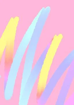 Bright neon gradient hand drawn lines pattern element background 스톡 일러스트
