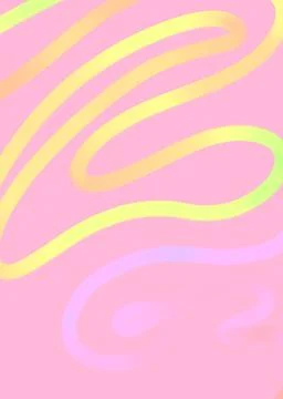 Bright neon gradient hand drawn lines pattern element background 스톡 일러스트