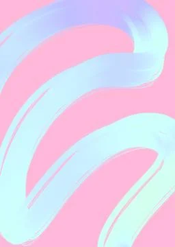 Bright neon gradient hand drawn lines pattern element background イラスト素材