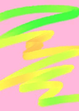 Bright neon gradient hand drawn lines pattern element background イラスト素材