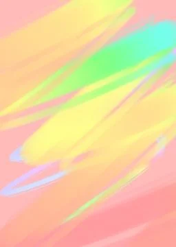 Bright neon gradient hand drawn lines pattern element background Illustrazione stock