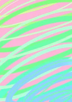 Bright neon gradient hand drawn lines pattern element background Stock Illustration