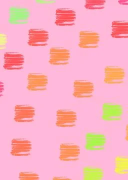 Bright neon gradient hand drawn lines pattern element background Illustrazione stock