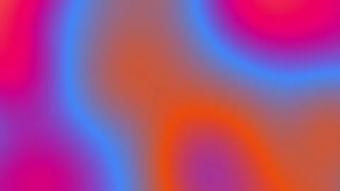 Bright Neon Gradient Mesh Background with Blurred Colors 库存影片 300021060