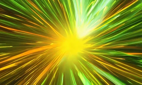 A bright neon yellow abstract gradient background Stock Footage 304565489