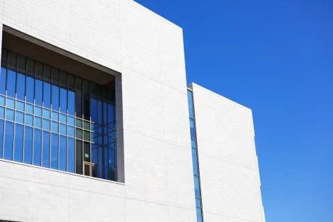 Bright new building Stock Photos